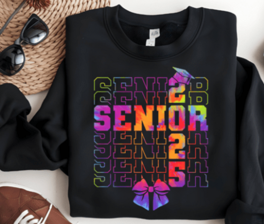 DTF Print_Colorful Senior Class of 2025