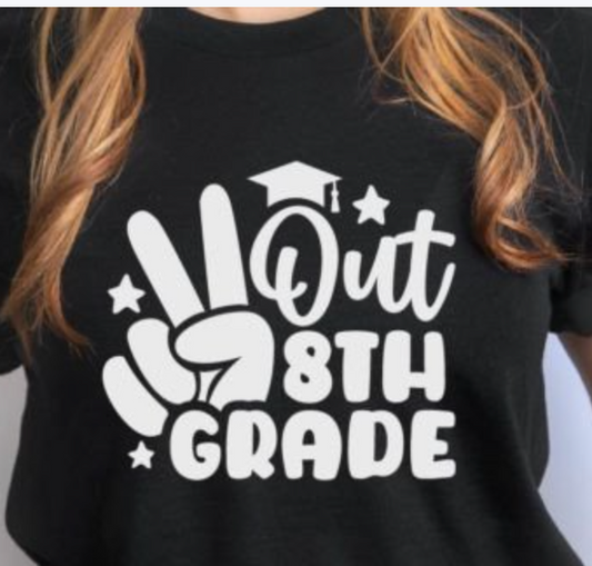 DTF Print_8th grade graduation promotion