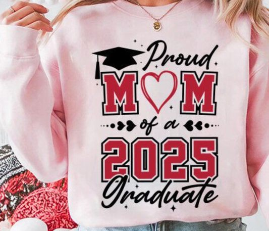 DTF Print_Proud Mom of the Graduate