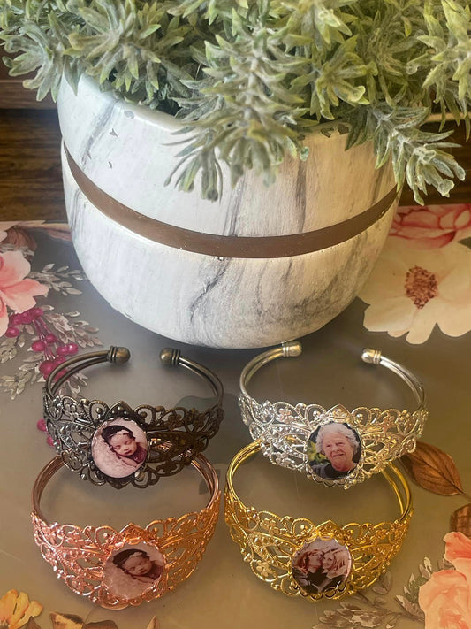 Photo Bangle Bracelet