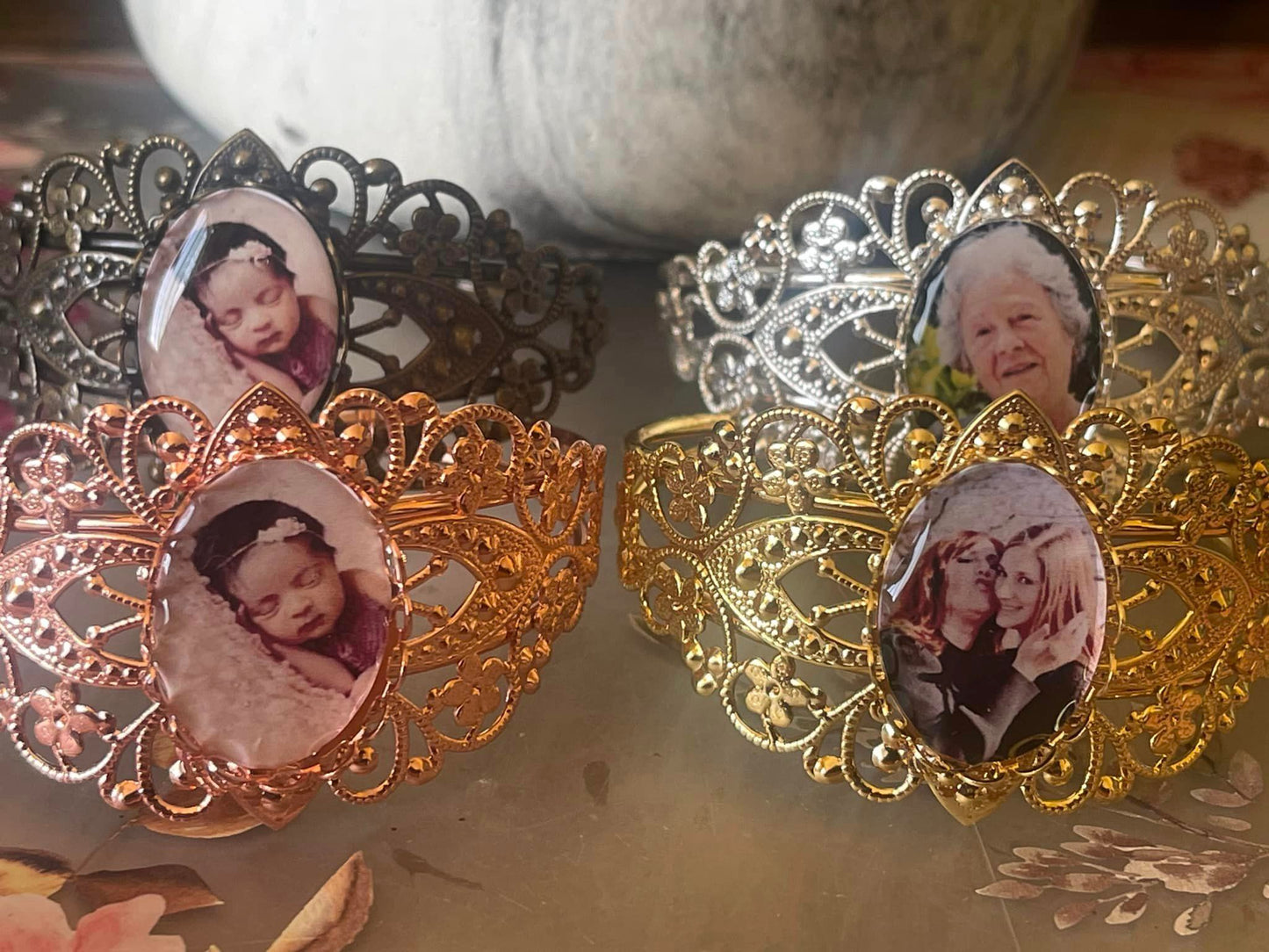 Photo Bangle Bracelet