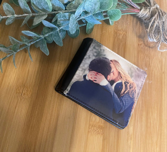 Custom photo Wallet, ships fast great gift