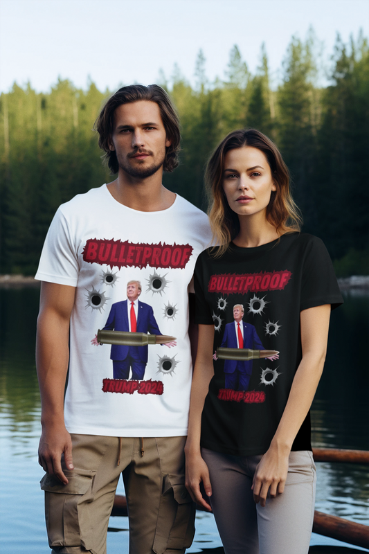 President Donald Trump Rally Shooting Shirt USA Bulletproof 2024 MAGA Fight